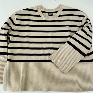 Gap Sweater, Tan and Black